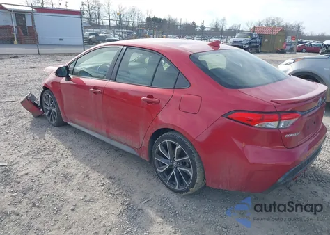 2021 Toyota Corolla Se from USA, damaged, VIN JTDS4MCE4MJ063503